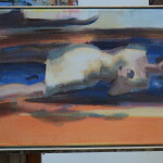 Ín der Tür´,2023, 60x40cm, A.a.Lw.DSC_1796