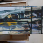 `Rolltreppe`, 2025,180x85cm, A.a.Lw.DSC_1802