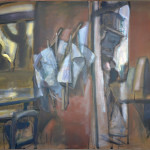 Dresden-Neustadt, 2013, 120x160cm,Acryl auf Nessel